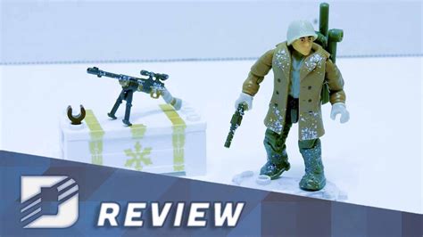 Mega Construx Call Of Duty WWII Winter Crate Unboxing Review.